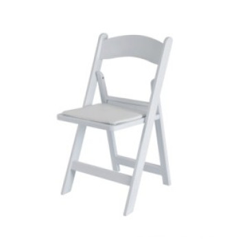 Catering White Resin Folding Chairs